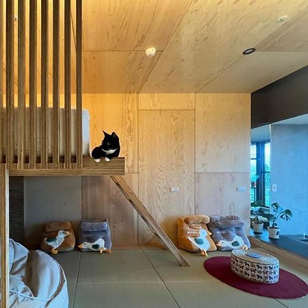 Toucheng Happyhouse頭城黑皮家 附早餐アパートメント エクステリア 写真