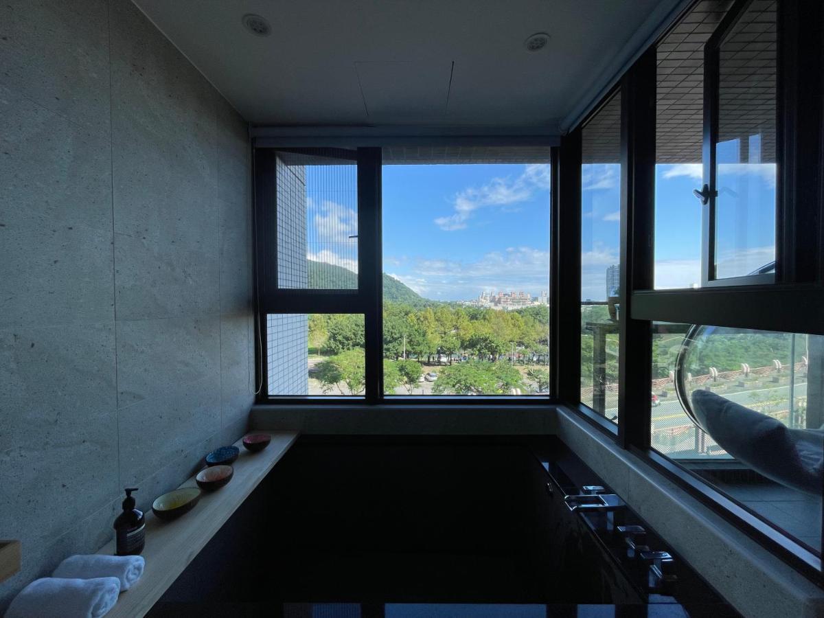 Toucheng Happyhouse頭城黑皮家 附早餐アパートメント エクステリア 写真