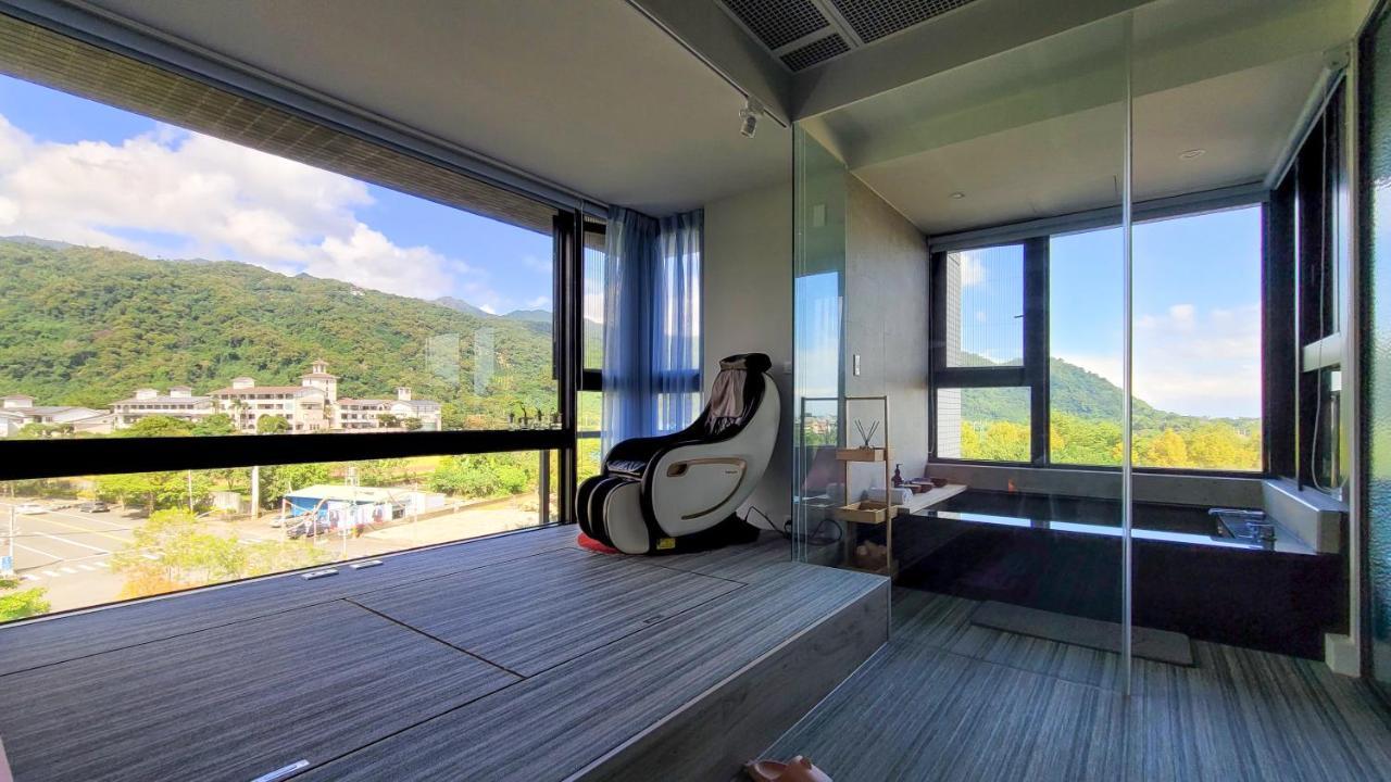 Toucheng Happyhouse頭城黑皮家 附早餐アパートメント エクステリア 写真